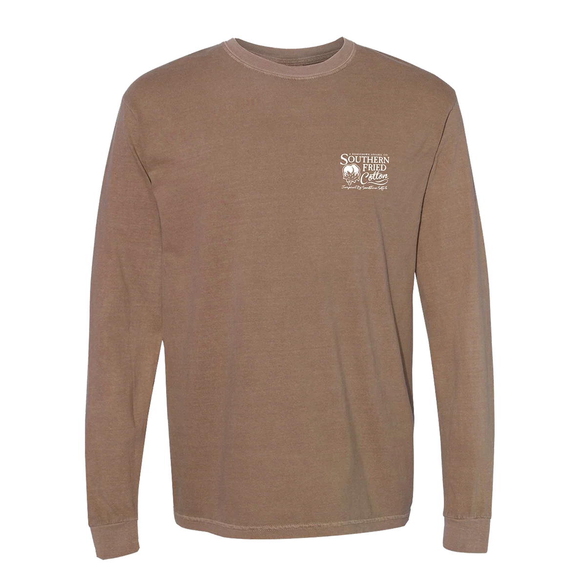 Southern Fried Cotton Men's Old School Rudolph Long Sleeve Tee