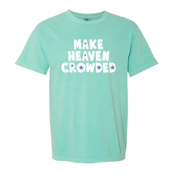 Southern Fried Cotton Women's Make Heaven Crowded Tee - Chalky Mint