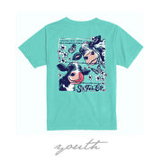 Southern Fried Cotton Youth Thelma & Louise Tee - Chalky Mint