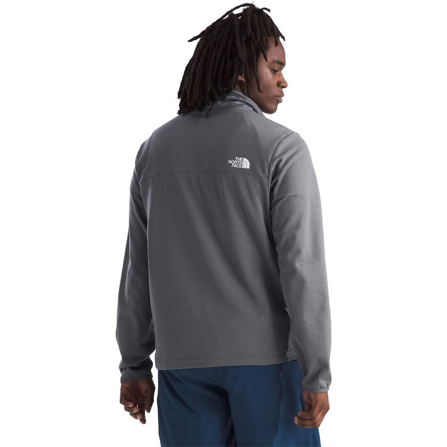 The North Face Men's Cedar Trail Grid Fleece 1/4 Zip Jacket