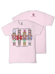 Simply Southern Women's Y'all Are Nuts Tee - Peony