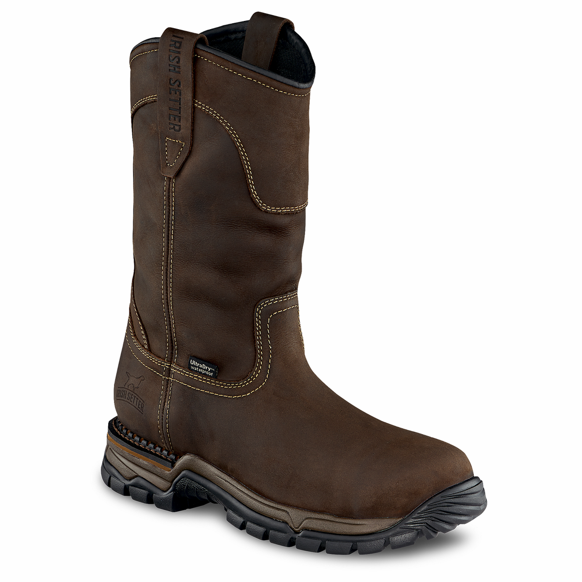 Irish Setter Two Harbors 11" Waterproof Steel Toe Work Boots