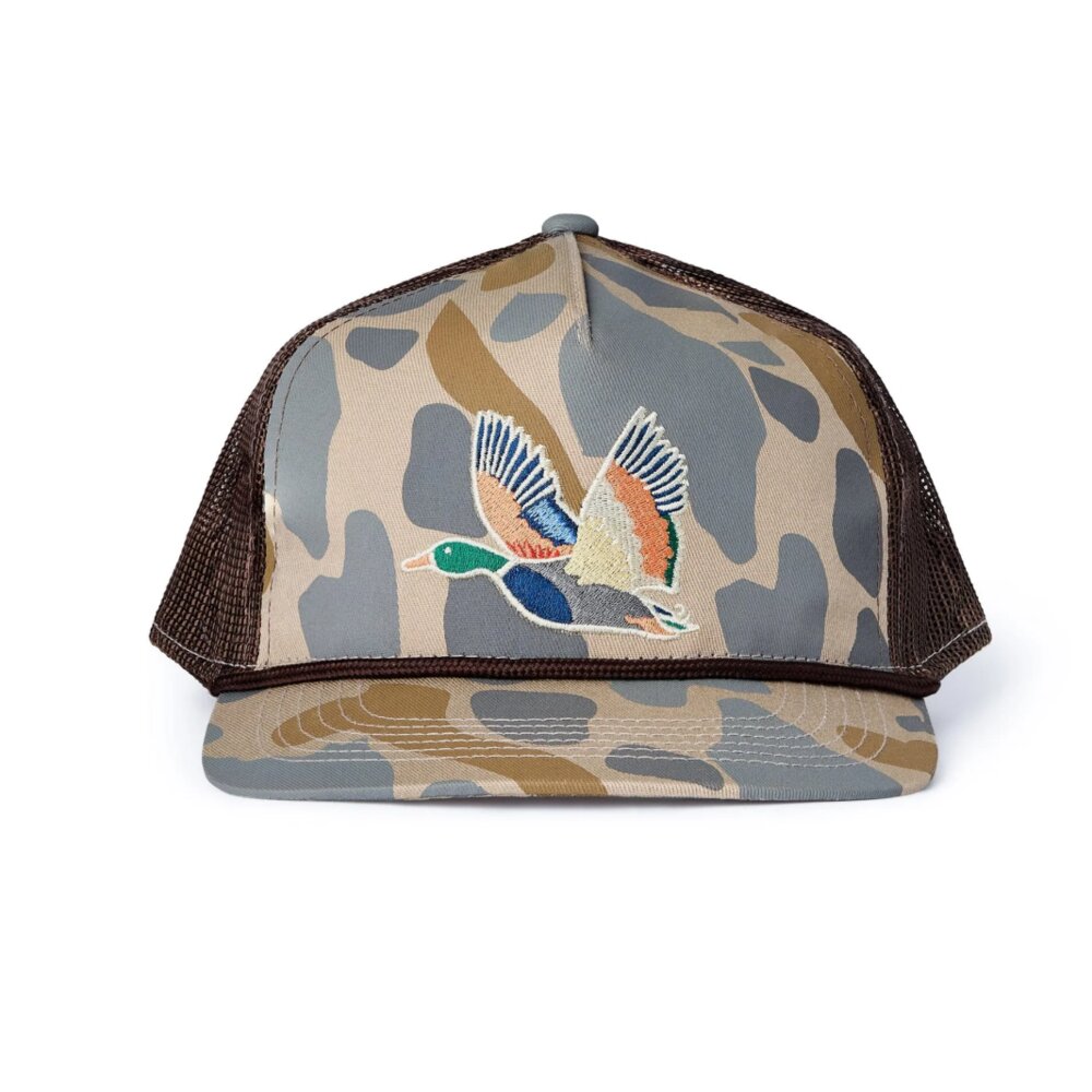 Burlebo Youth Retro Camo Duck Cap