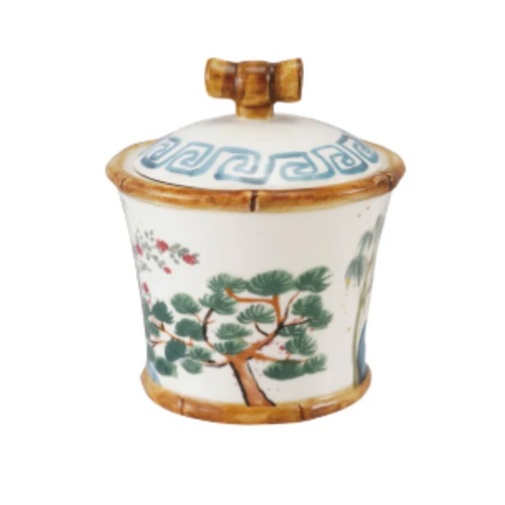 Creative Co-Op 8oz Sugar Pot with Lid