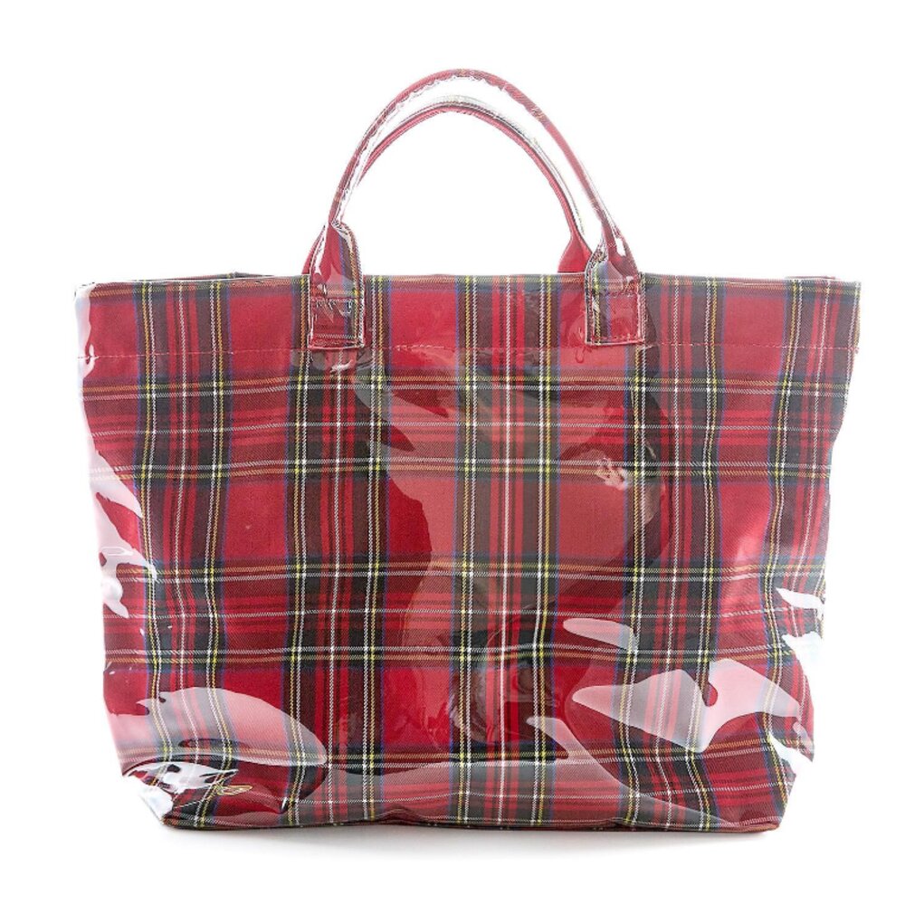Two's Company Tartan Tote