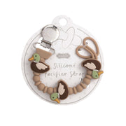 Mud Pie Mallard Silicone Pacy Strap