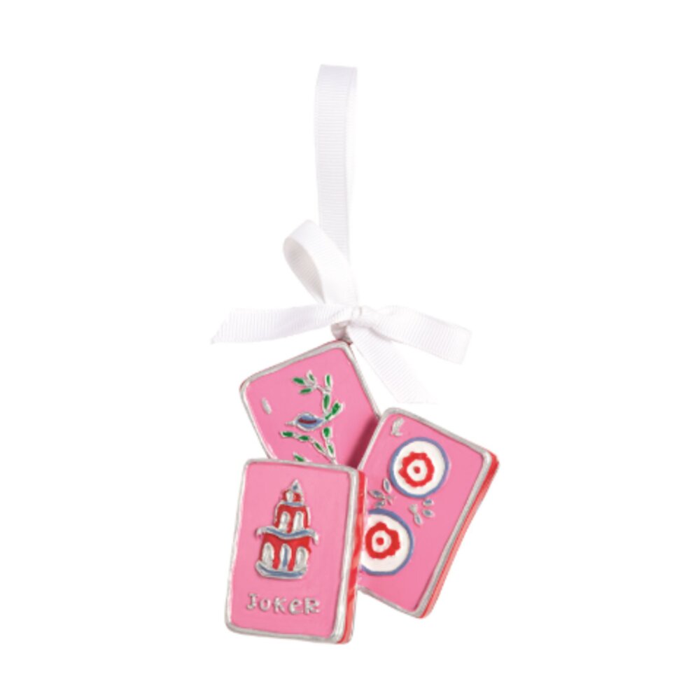 Mud Pie Mahjong Ornament