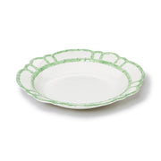 Two's Company Green Bamboo Touch Bowl