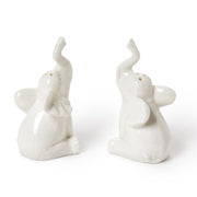 Two's Company Lucky Elephants Salt & Pepper Shakers