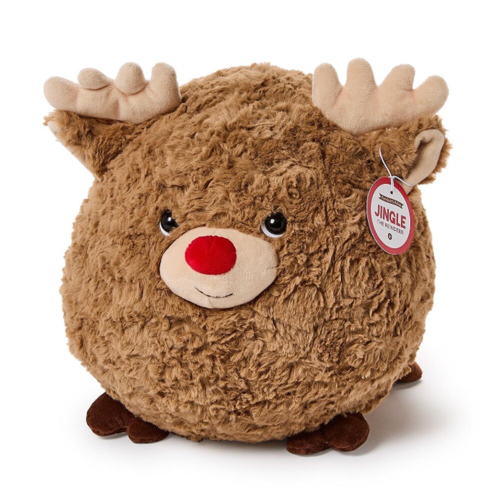 Two's Company Jingle the Reindeer Snuggle Puff