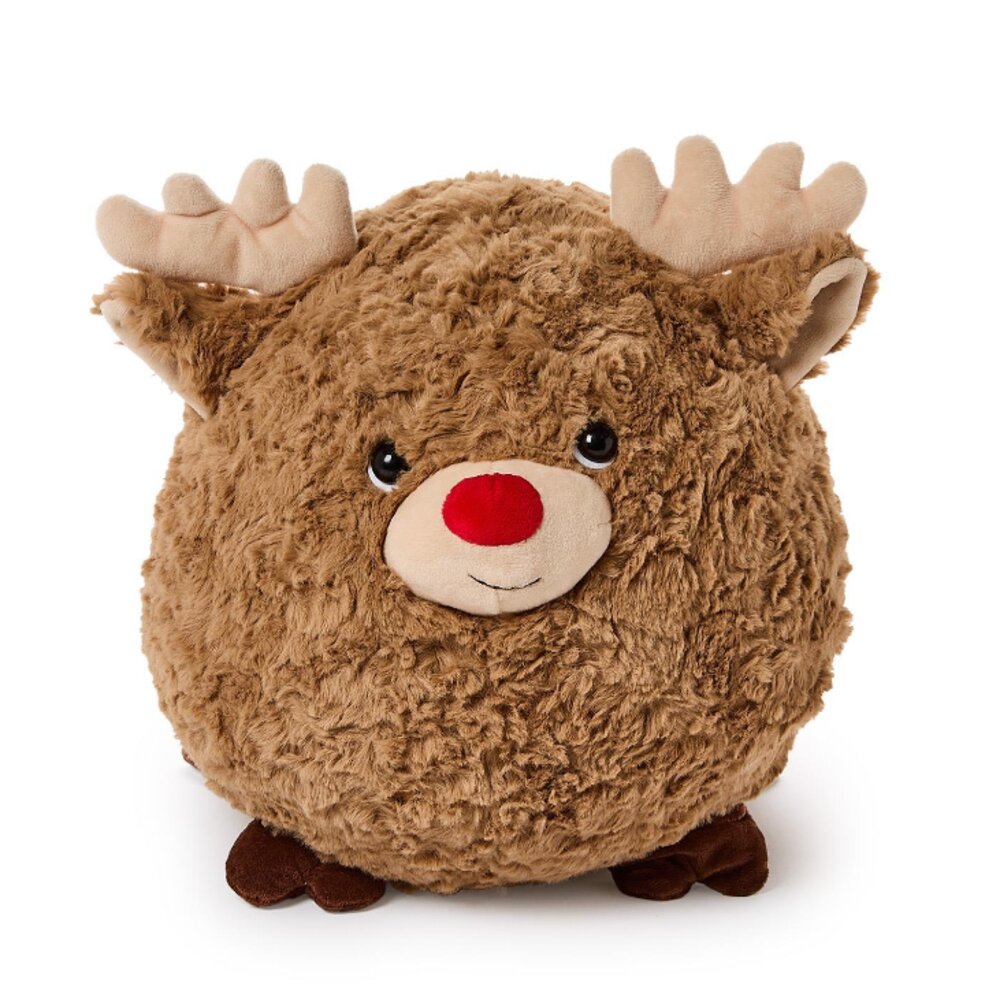 Two's Company Jingle the Reindeer Snuggle Puff
