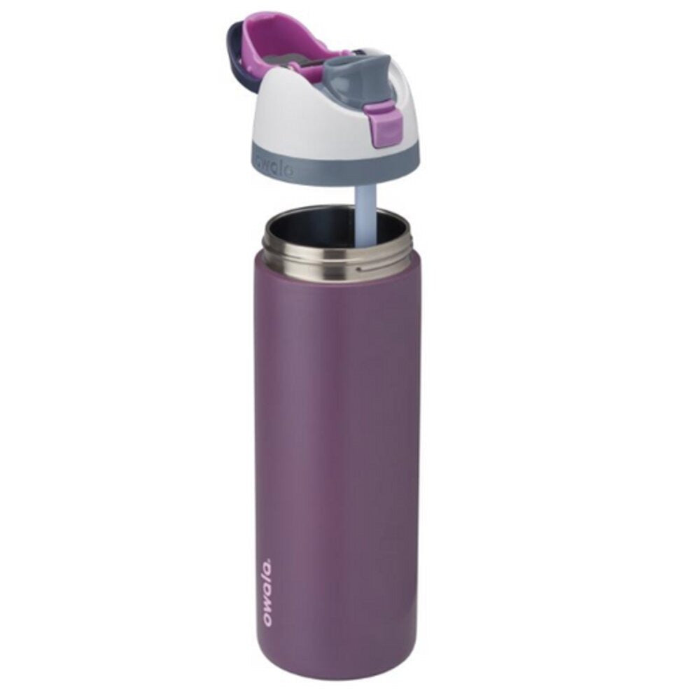 Owala FreeSip 24 fl. oz. Purple BPA Free Wacky Wildberry Water