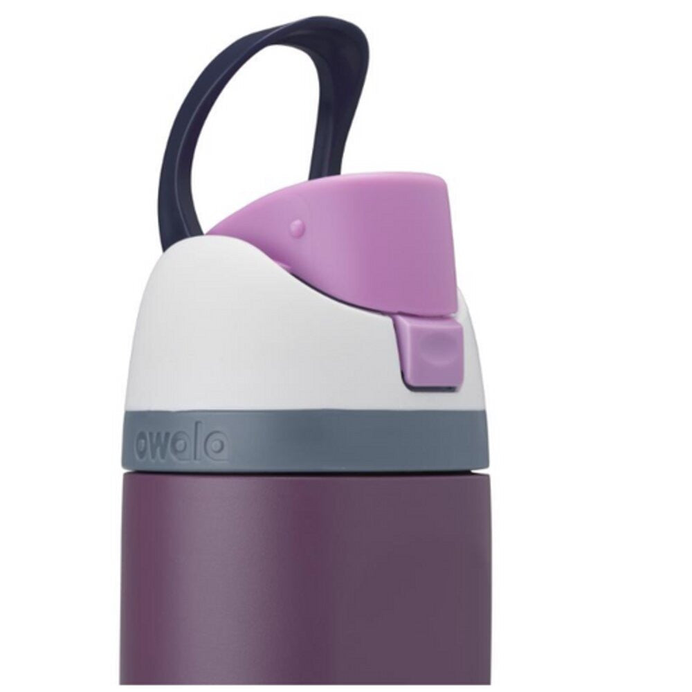 Owala FreeSip 24 fl. oz. Purple BPA Free Wacky Wildberry Water Bottle with Spout Lid