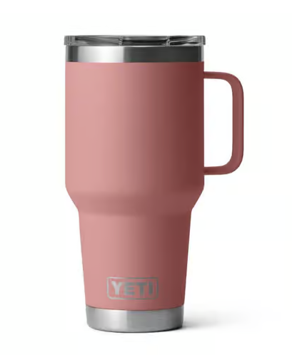 YETI Rambler 30 oz BPA Free Travel Mug - Sandstone Pink
