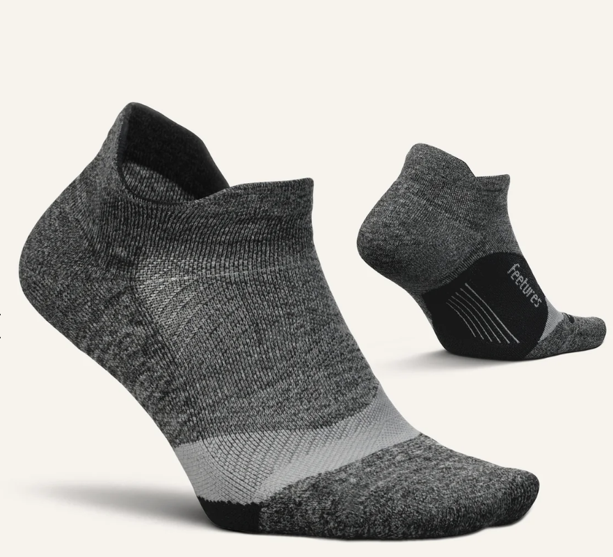 Feetures Elite Light Cushion Tab - Gray