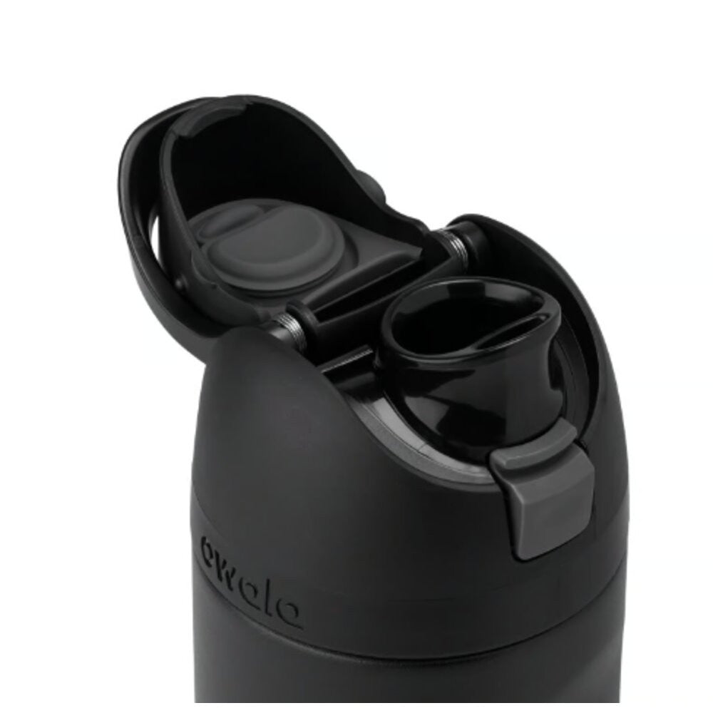 Owala FreeSip 24 fl. oz. Very Very Dark Water Bottle with Spout Lid