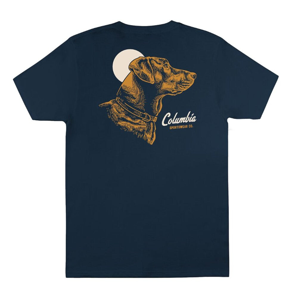 Columbia Men's Huckleberry Tee - Columbia Navy