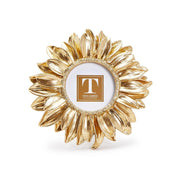 Two's Company Gold Sunflower Frame