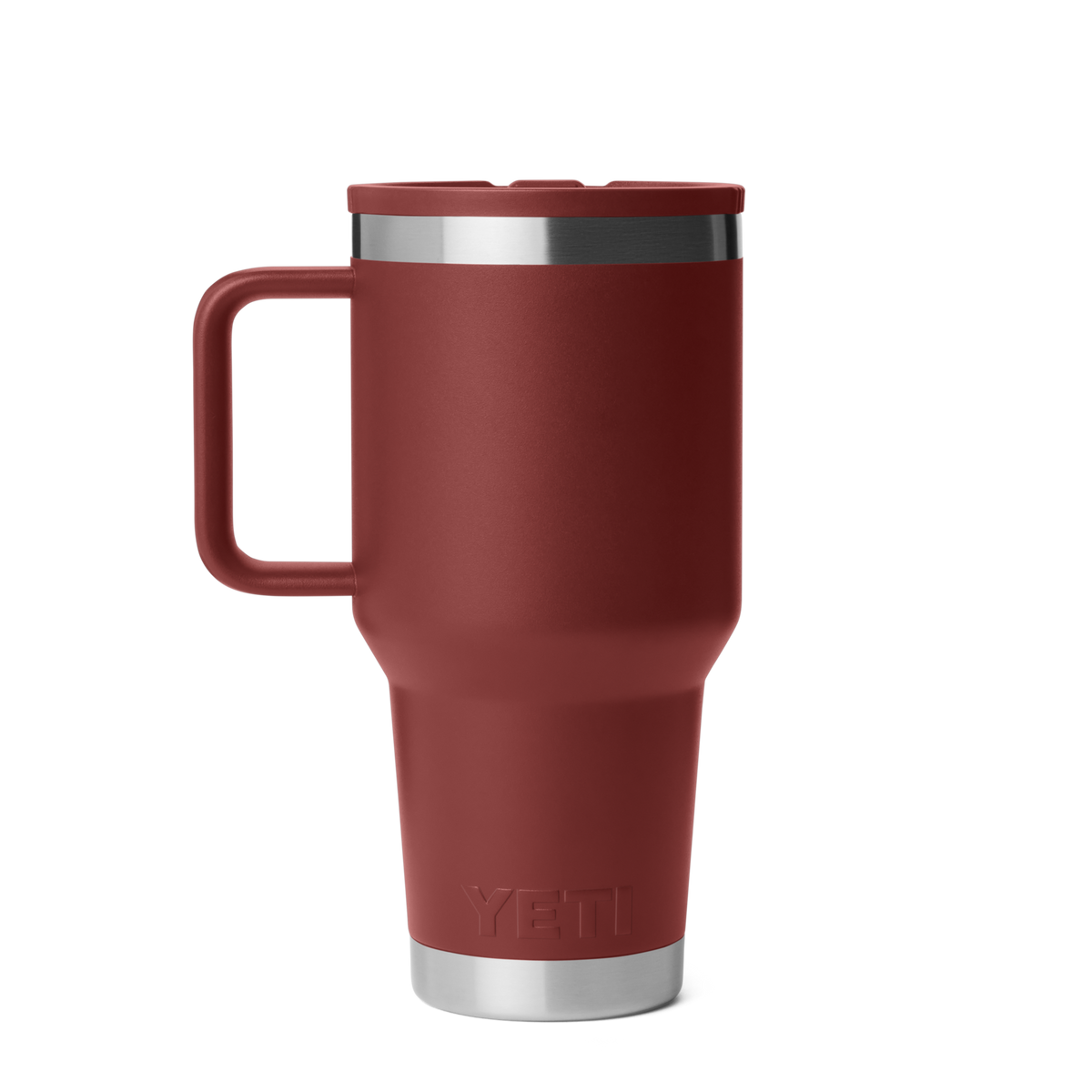 Stag Red Travel Straw Mug - back