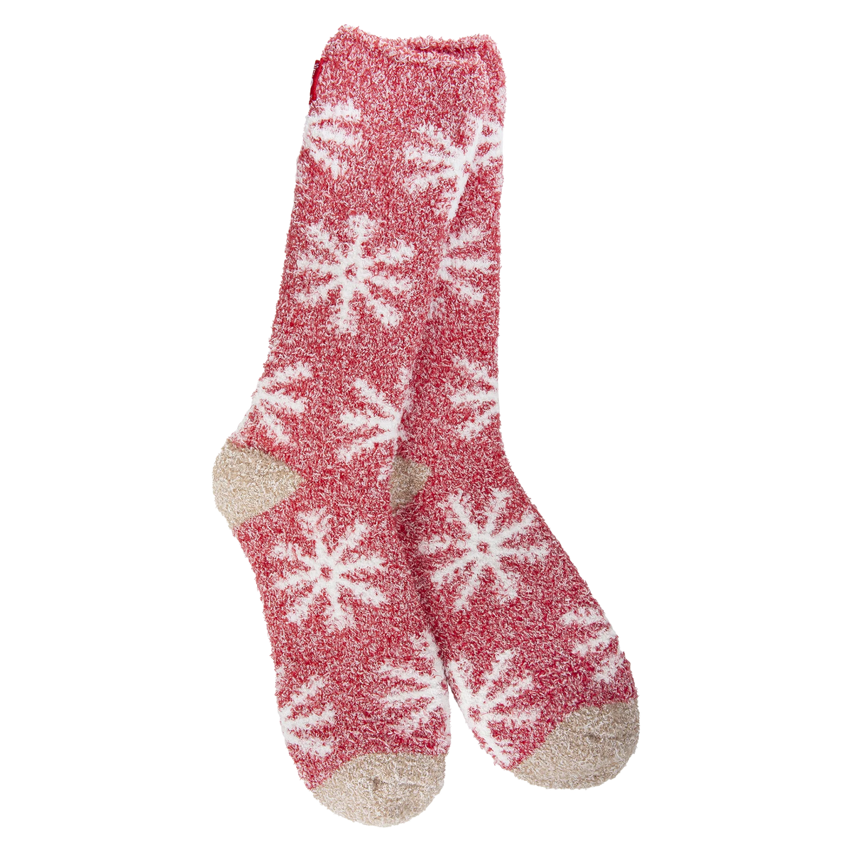 World's Softest Socks Snowflakes Cozy Crew