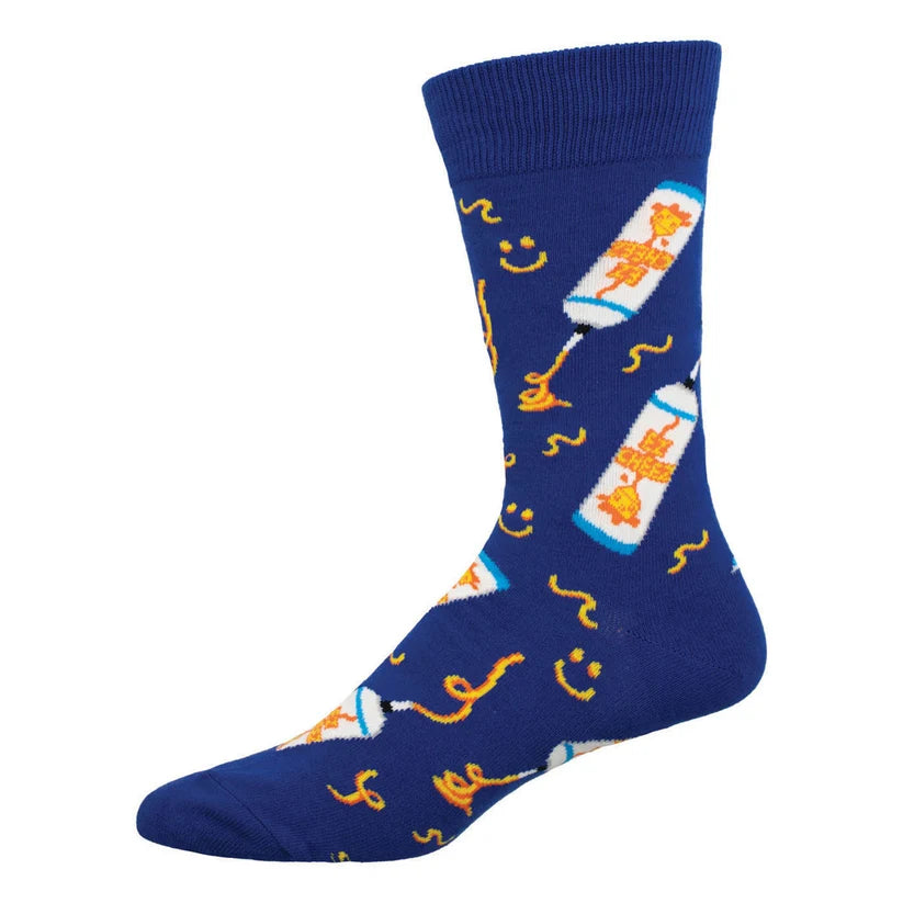 Socksmith Squeeze da Cheese Crew Socks