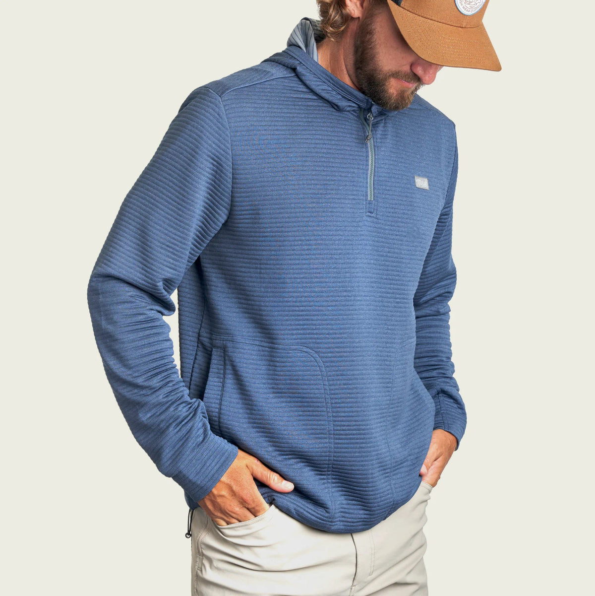 Marsh Wear Men's Sullivan Tech Hoodie - Stargazer Blue