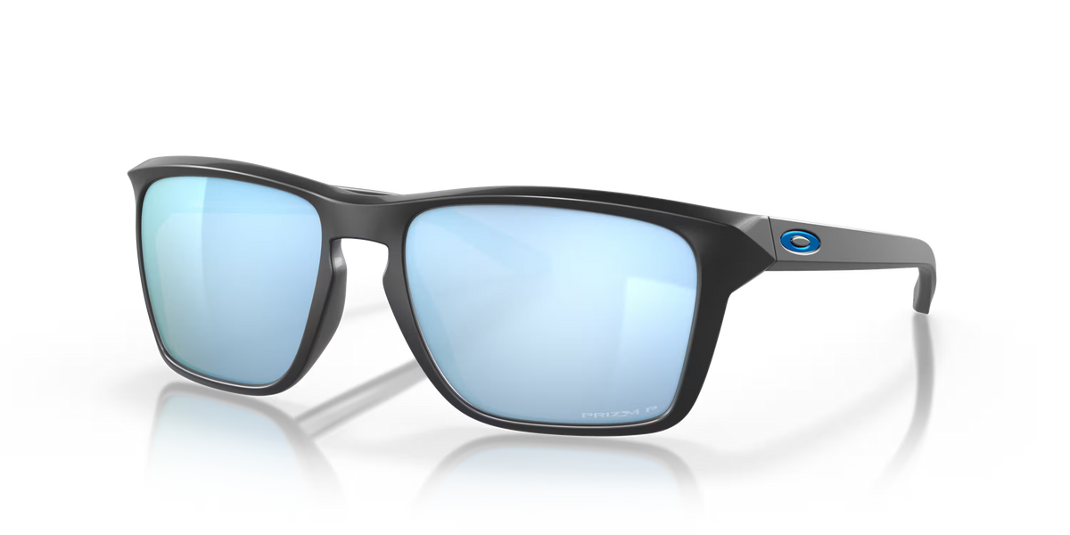 Oakley Sylas Polarized Sunglasses - Matte Black/Prizm Deep Water