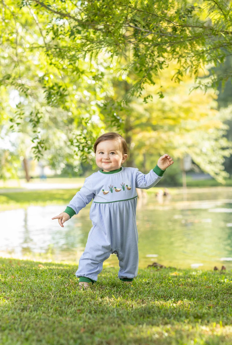 Trotter Street Kids Infant Boys Mallard Trio Romper