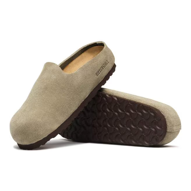 Birkenstock Women's Amsterdam Wrapped Suede Leather Mule