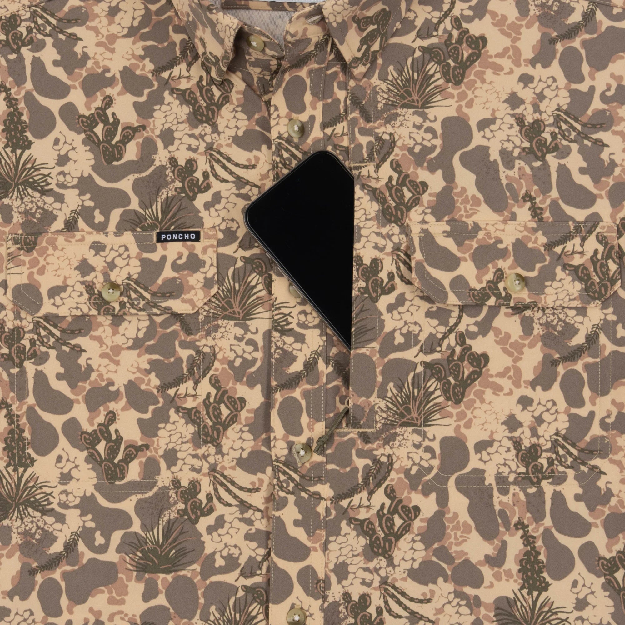Poncho Men's The Albany - North Zone Camo