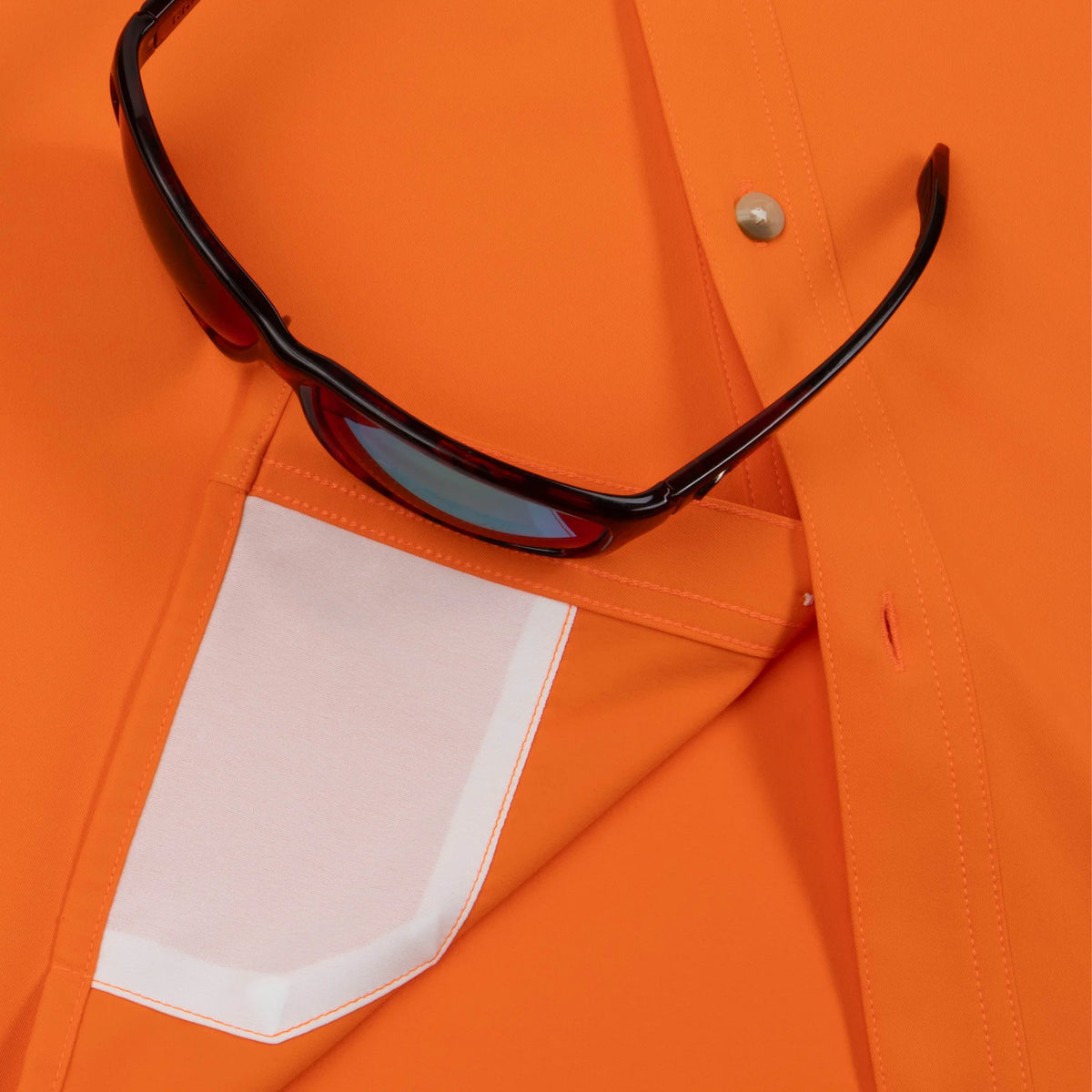 Poncho Men's The All In - Orange Clemson Logo