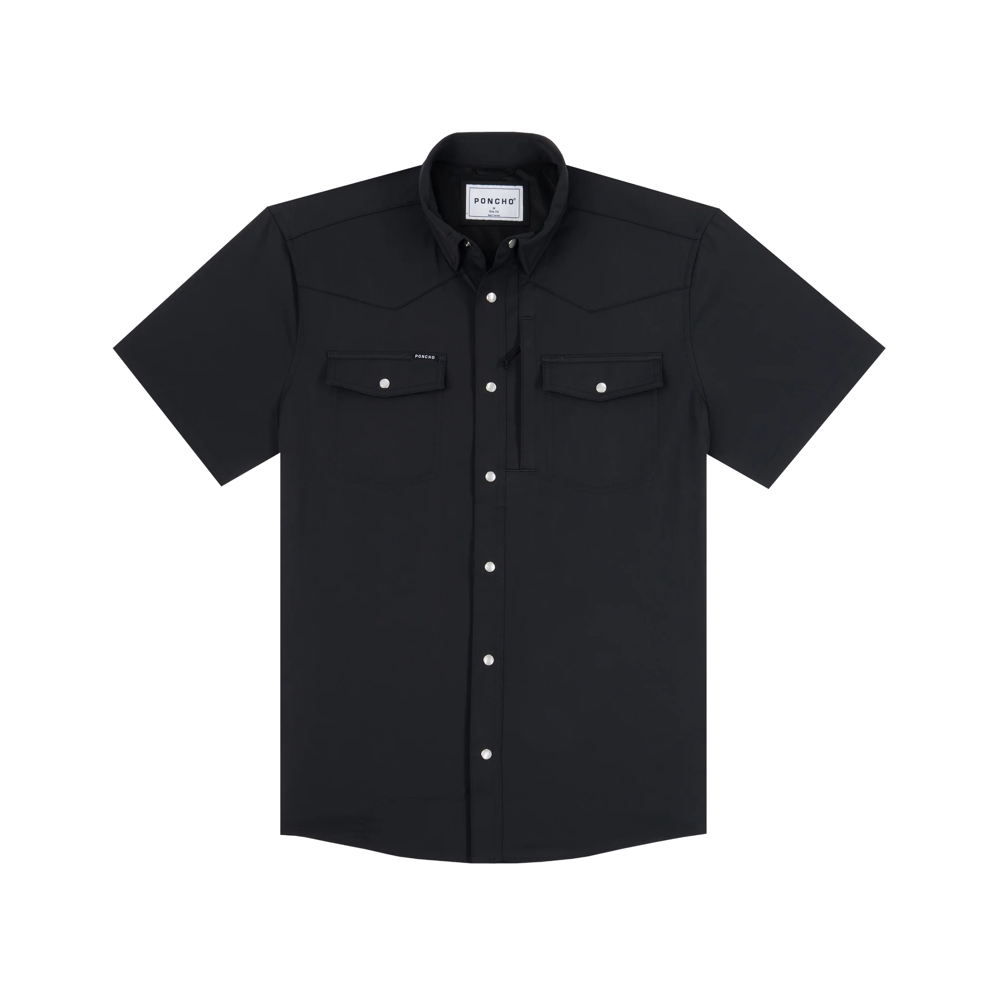 Poncho Men's Western The Bandera - Black