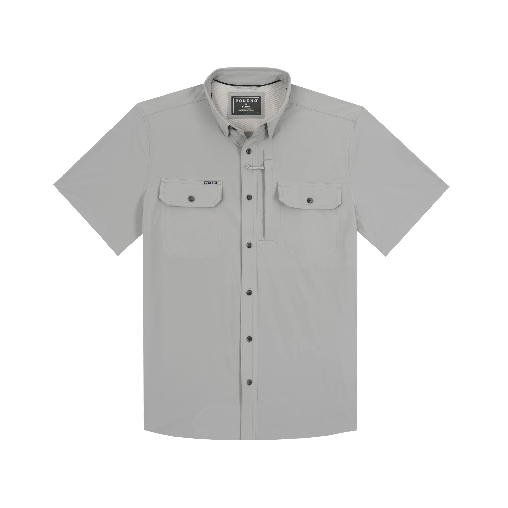 Poncho Men's The Big Iron - Dark Grey