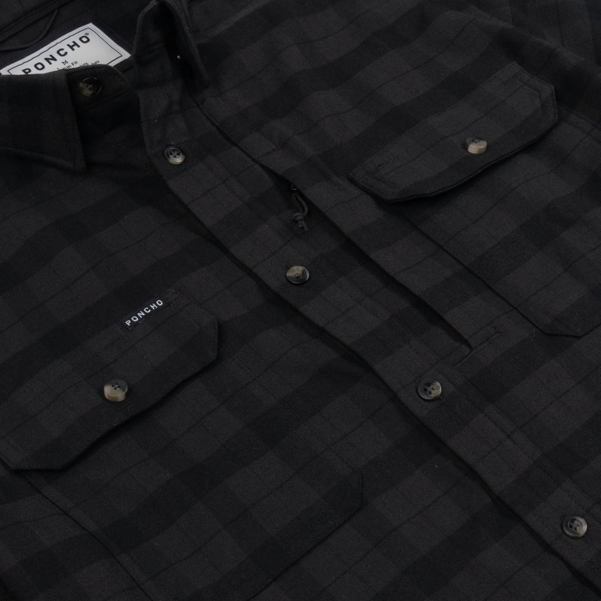 Poncho Men's The Black Canyon Performance Flannel