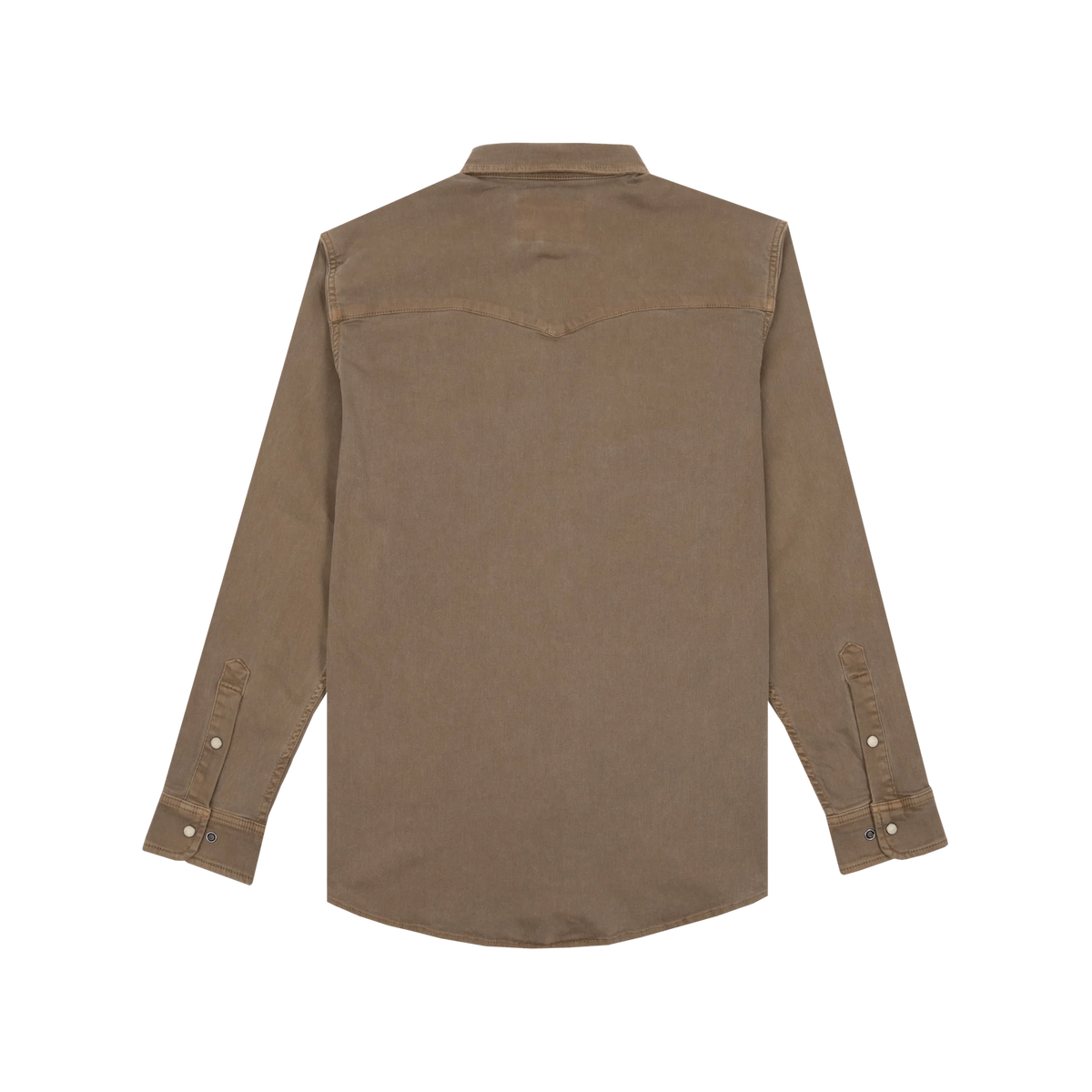 Poncho Men's The Cotulla Western Denim - Brown