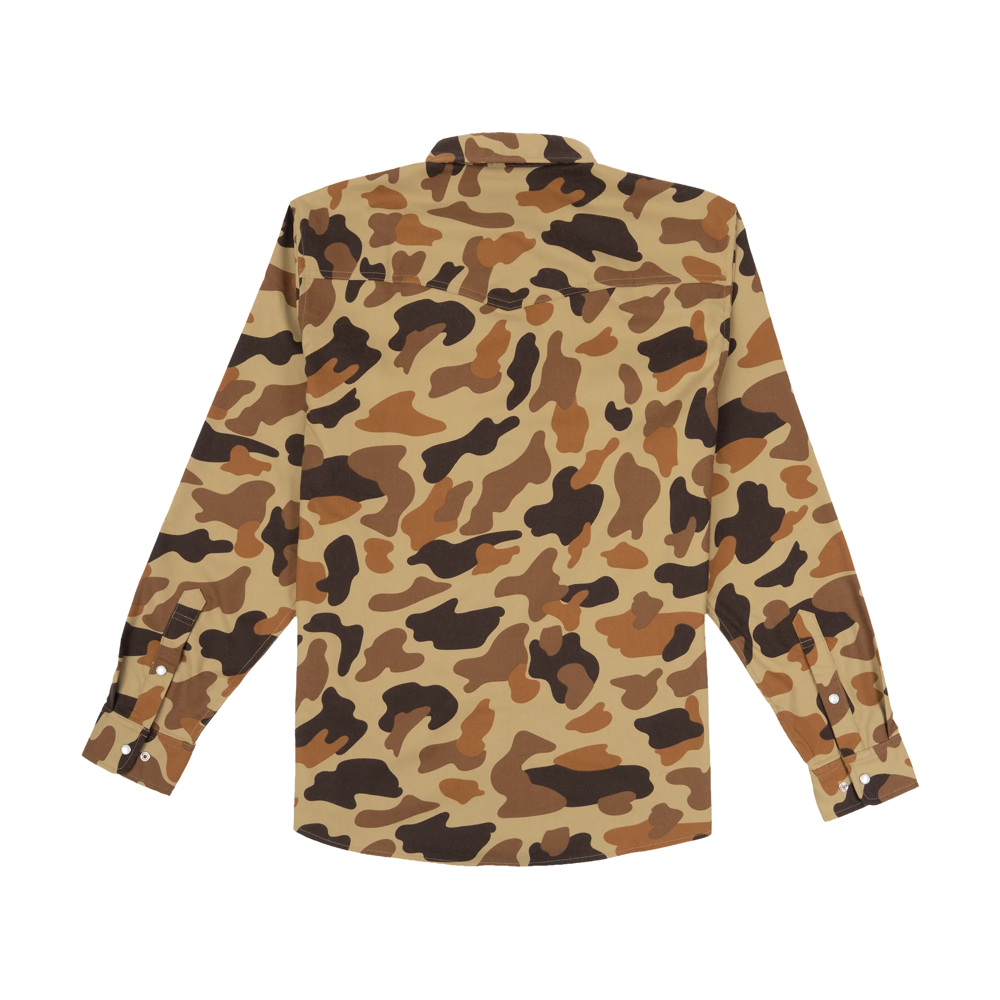 Poncho Men's Western The Delta Cowboy - Duck Camo