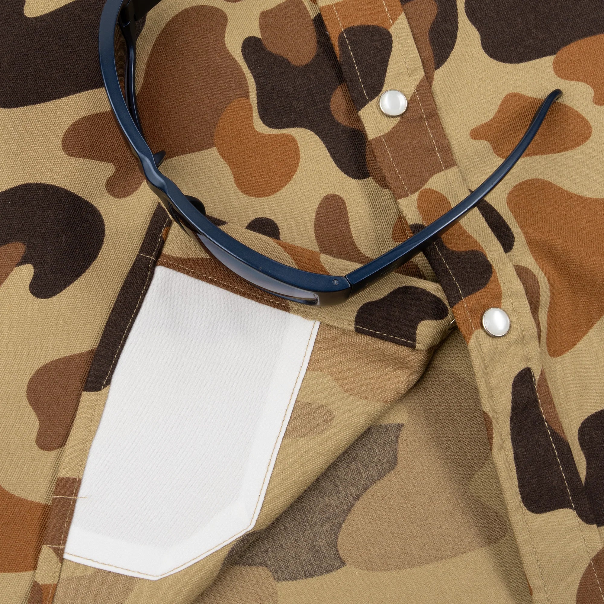 Poncho Men's Western The Delta Cowboy - Duck Camo