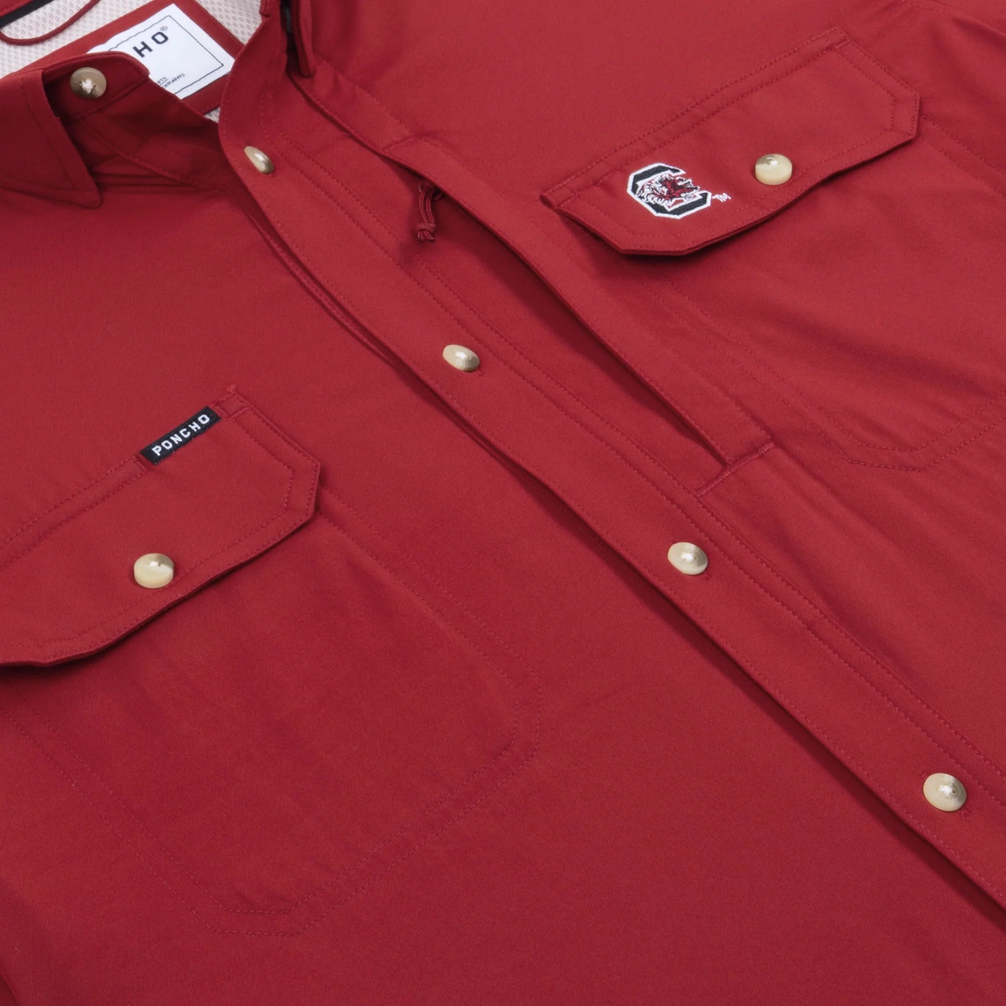 Poncho Men's The Gamecock - South Carolina Logo
