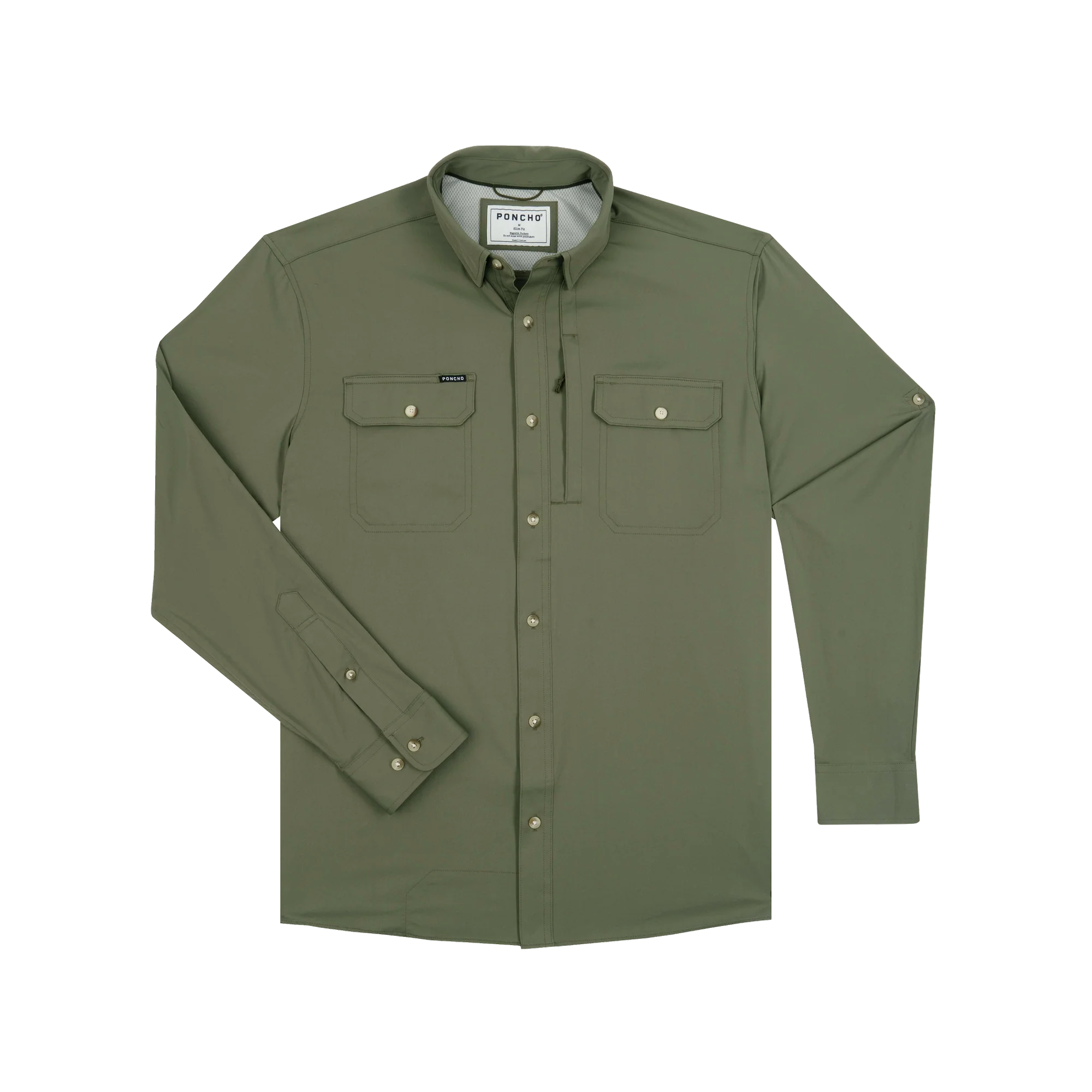 Poncho Men's The Gunnison - Moss Green
