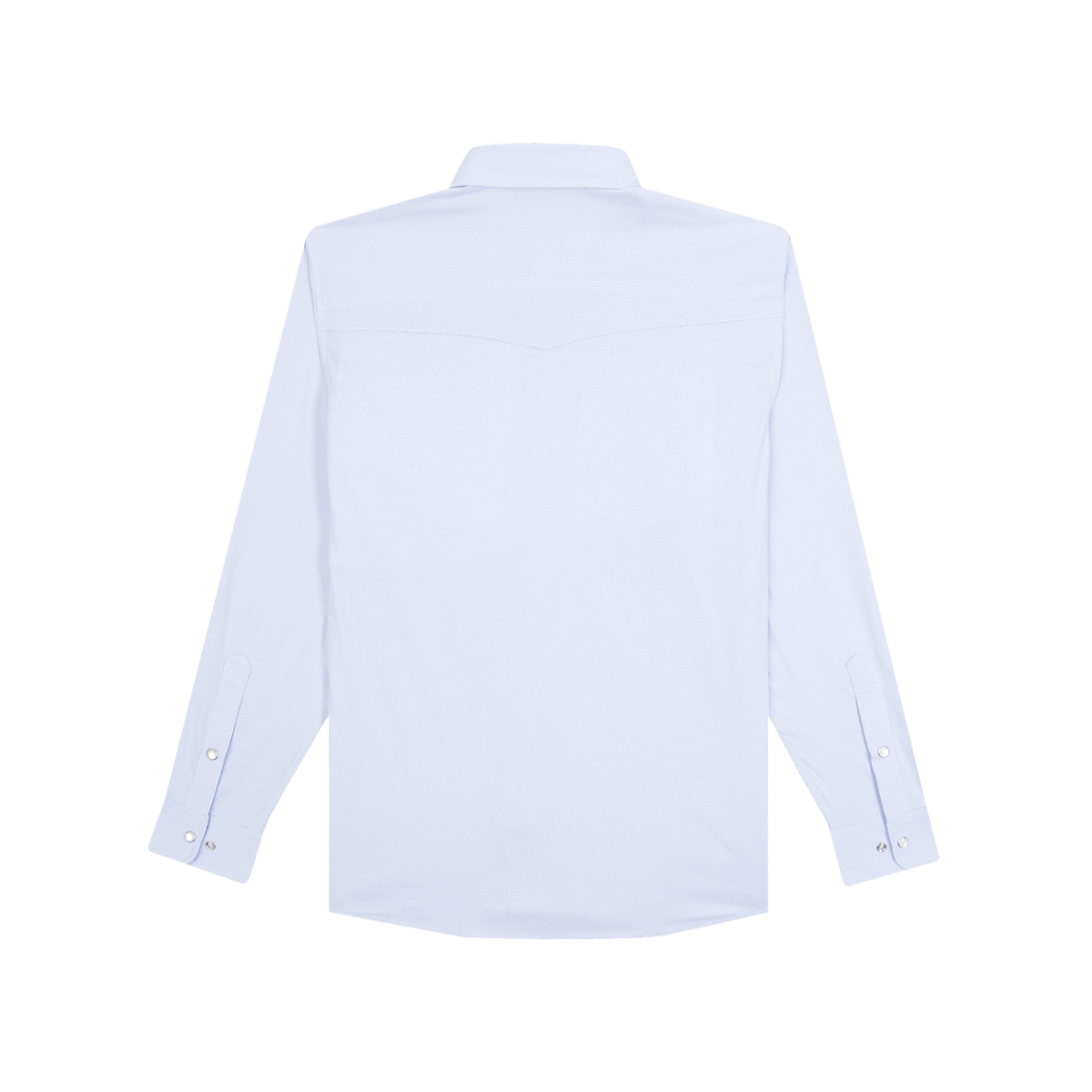 Poncho Men's The Nueces - Blue Microcheck