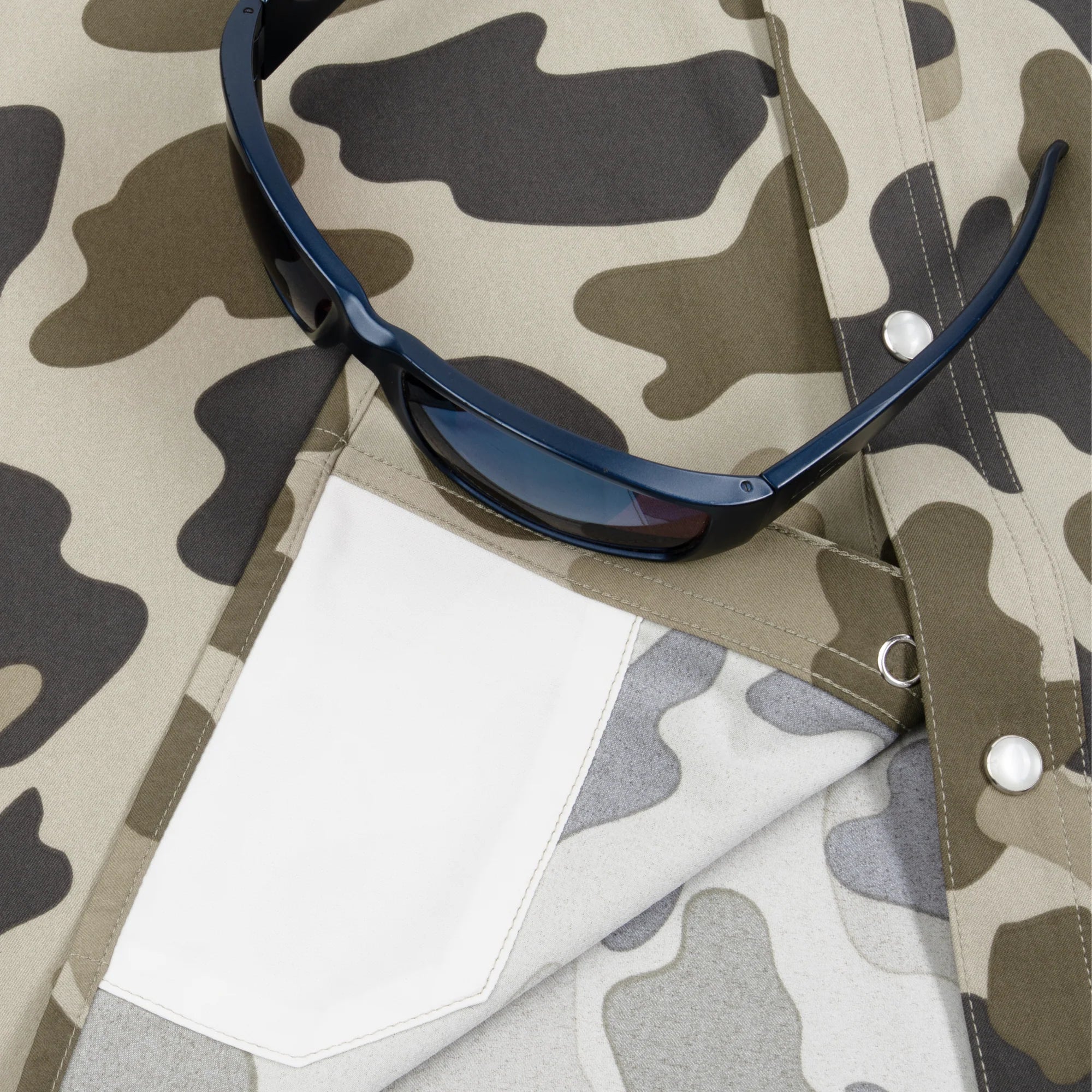Poncho Men's Western The Pampa - Dark Duck Camo