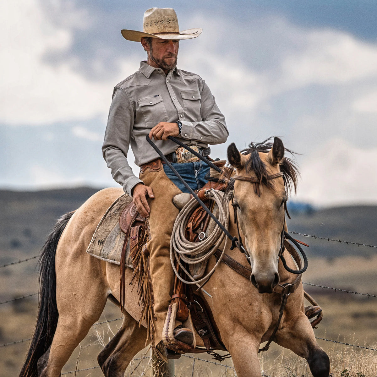 Poncho Men's The Stockton - Stone