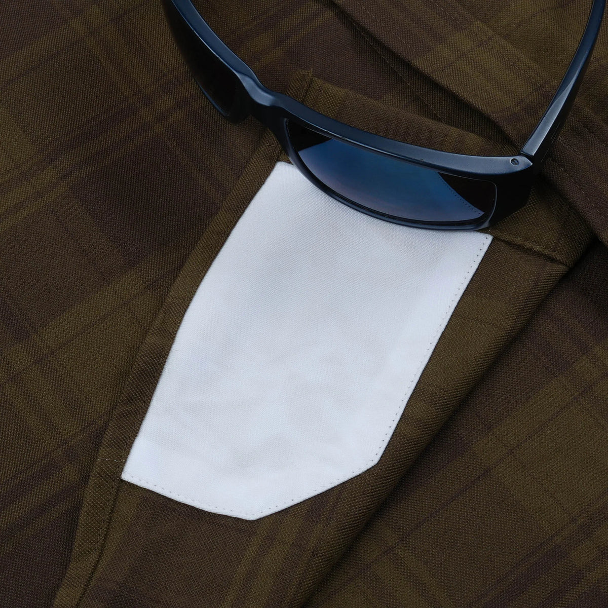 Poncho Men's The Telluride Flannel - Green on Green Plaid