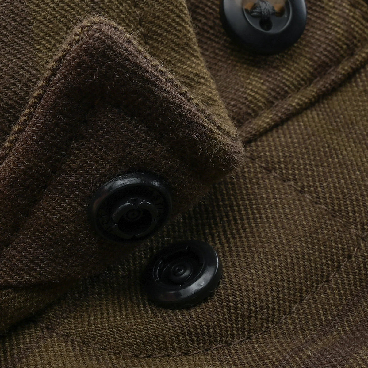 Poncho Men's The Telluride Flannel - Green on Green Plaid