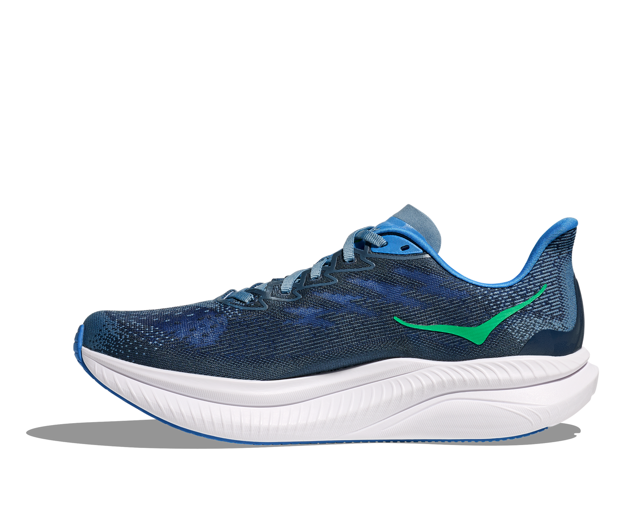 Hoka Mach 6 Men's Running Shoes Wide - Downpour/Thunder Cloud