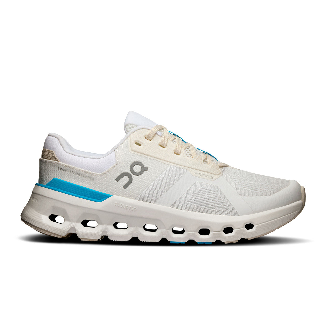 On Women's Cloudrunner 2 Running Shoes - White/Horizon