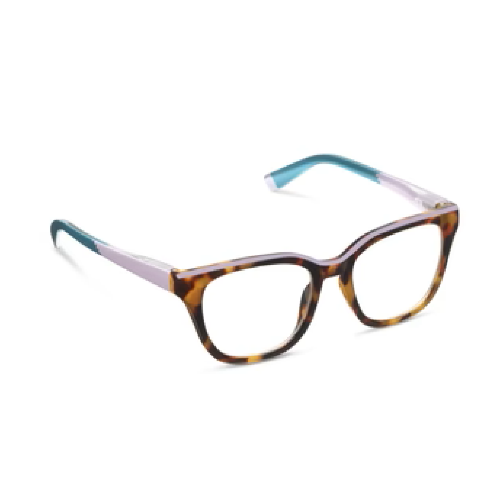 Peepers Le Fun Club Blue Light Reading Glasses - Tortoise/Pink