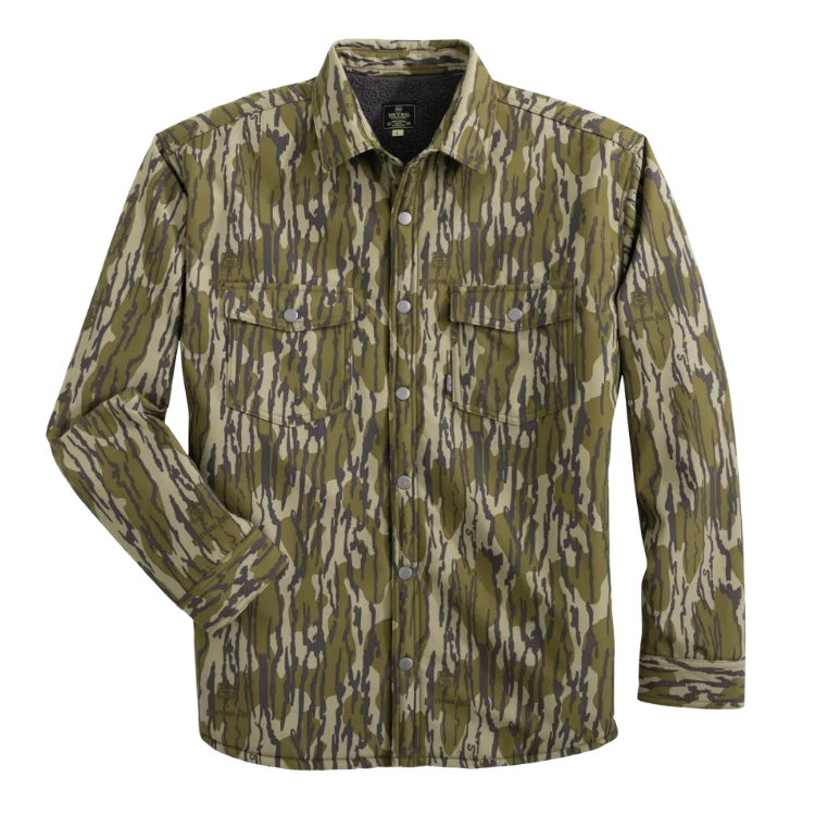 Heybo Men's Timbers Jac Shirt - Mossy Oak Bottomland