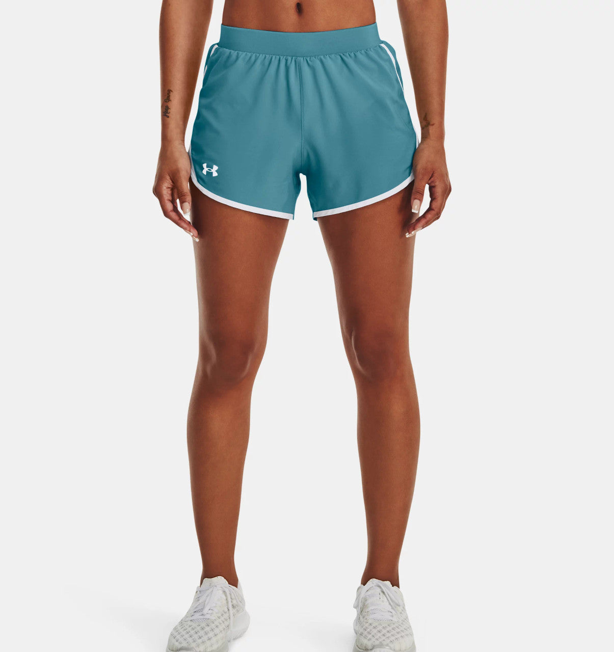 Under Armour Women's Fly-By 2.0 Shorts - Glacier Blue