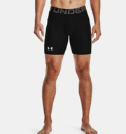 Under Armour HeatGear Compression Shorts-Black/White